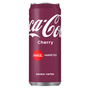 Coco-Cola Cherry - 24 Canettes 33cL
