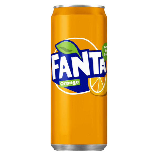 Fanta Orange - 24 Canettes 33cL