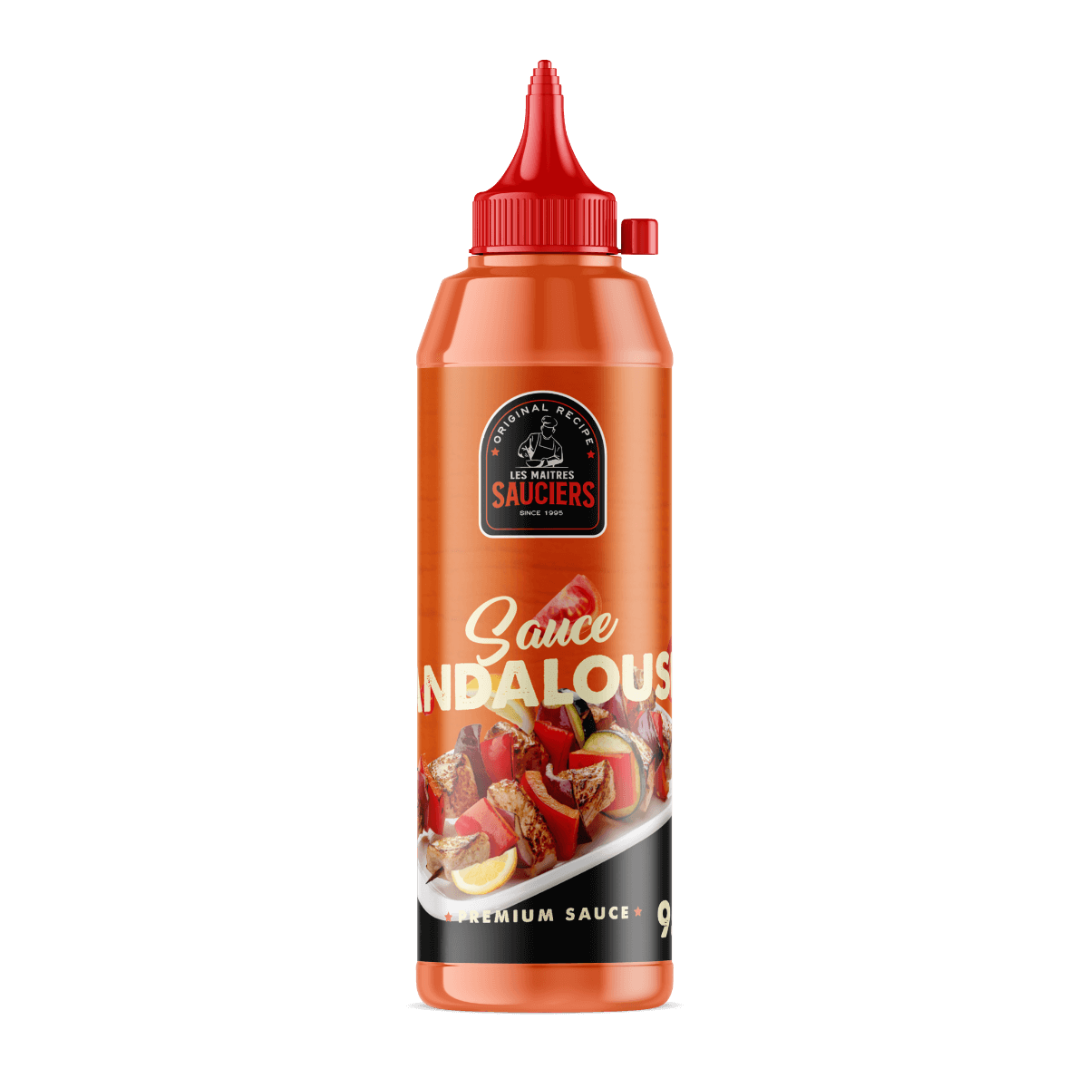 Les Maîtres Sauciers Sauce Andalouse - Bouteille 950mL Les Maîtres Sauciers Sauce Andalouse - Bouteille 950mL