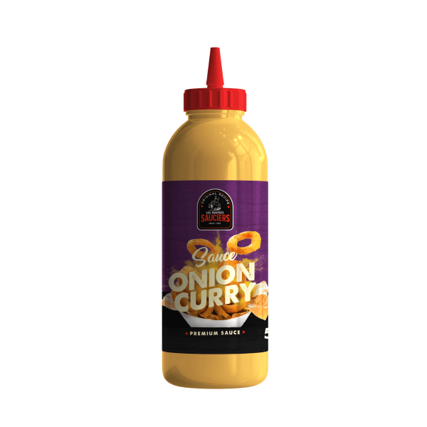 Les Maîtres Sauciers Sauce Onion Curry - Bouteille 500mL