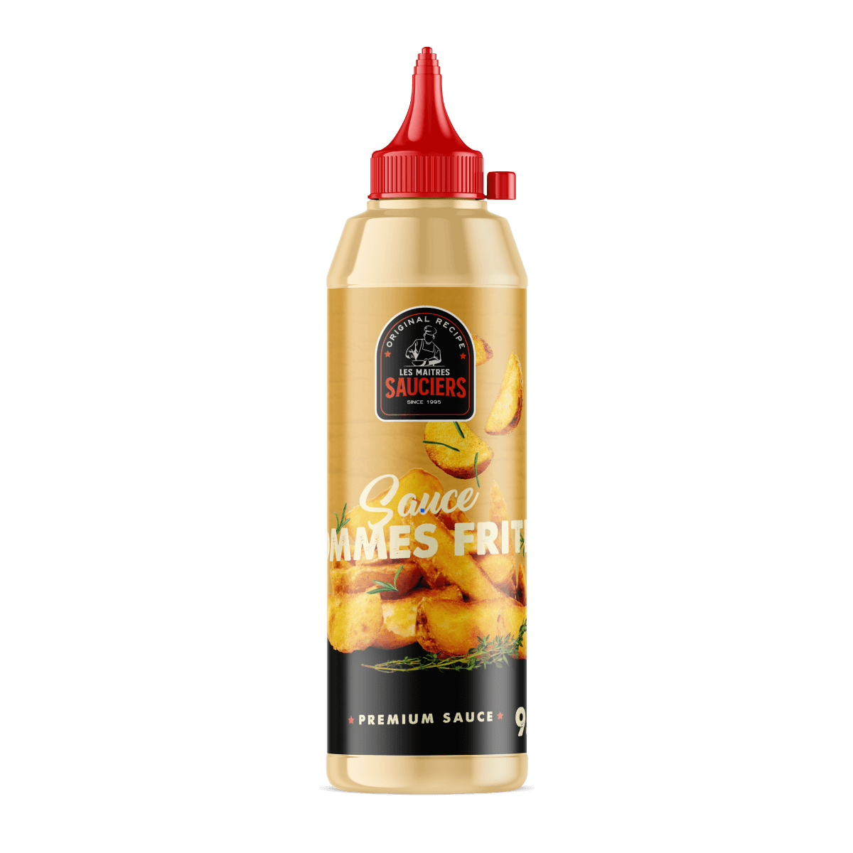 Les Maîtres Sauciers Sauce Pommes Frites - Bouteille 950mL Les Maîtres Sauciers Sauce Pommes Frites - Bouteille 950mL