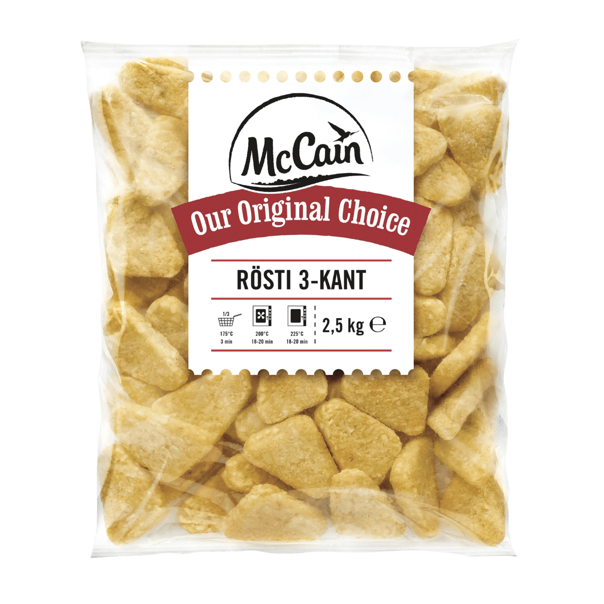 McCain – Rösti 3-Kant Salamarket