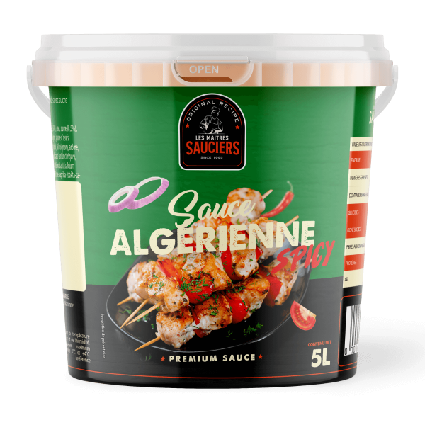 Sauce Algérienne - Les Maîtres Sauciers - Bidon de 5L