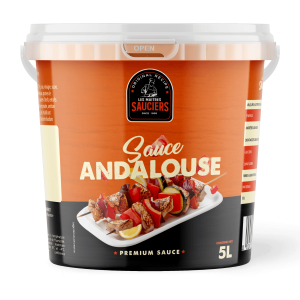 Sauce Andalouse - Les Maîtres Sauciers - Bidon de 5L