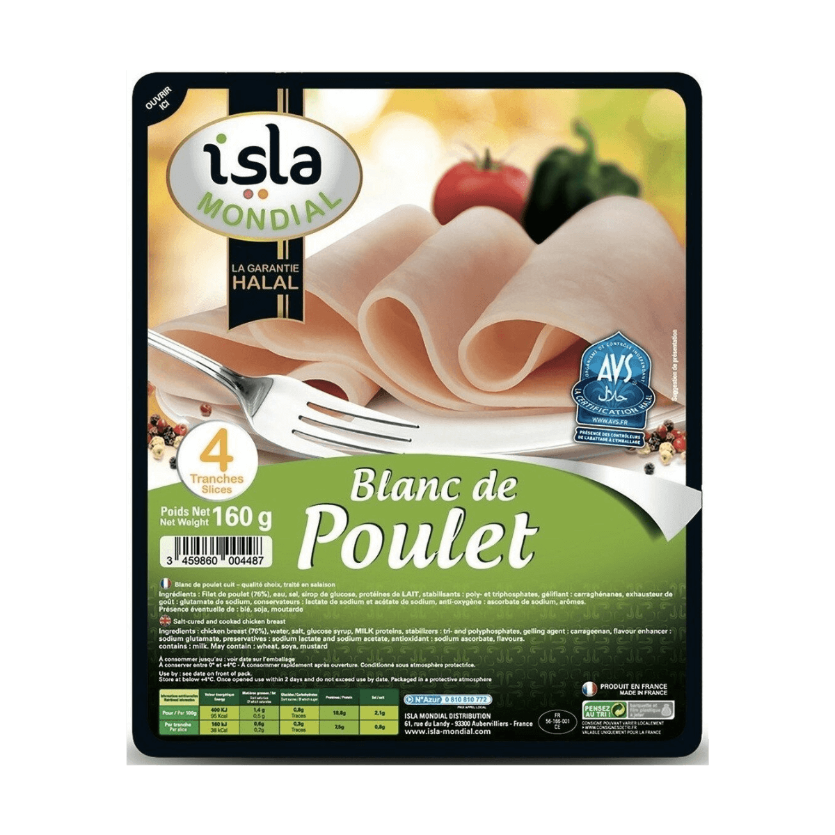 Blanc de poulet Isla Mondial Blanc de poulet Isla Mondial