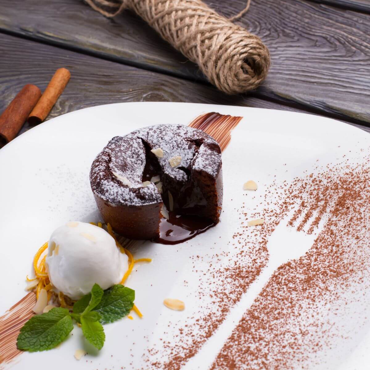 Cœur fondant chocolat Cœur fondant chocolat