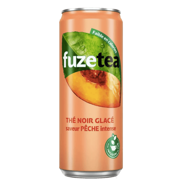 Fuze Tea Thé Noir Glacé 24 Canettes 33cL