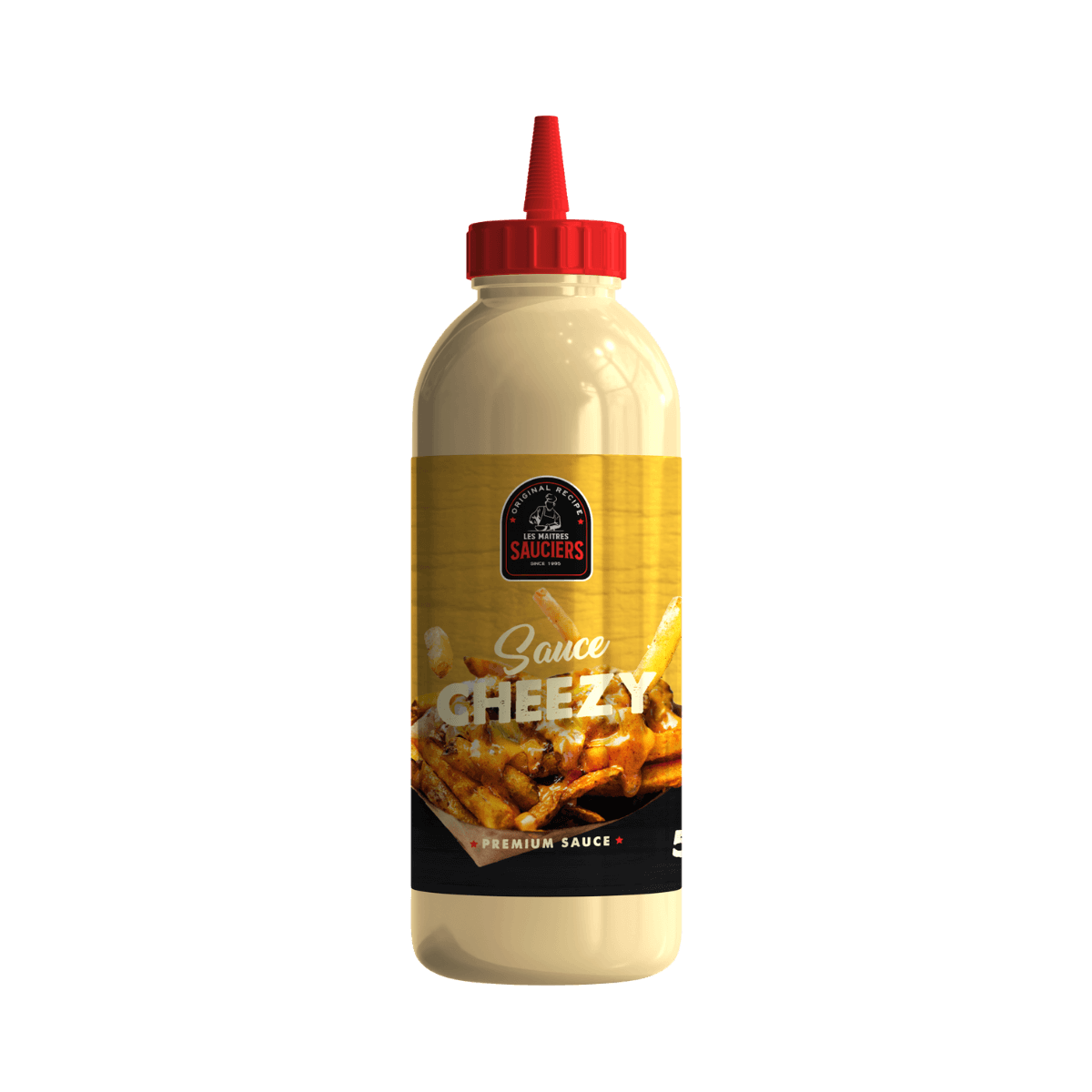 Les Maîtres Sauciers Cheezy - Bouteille 500mL Les Maîtres Sauciers Cheezy - Bouteille 500mL