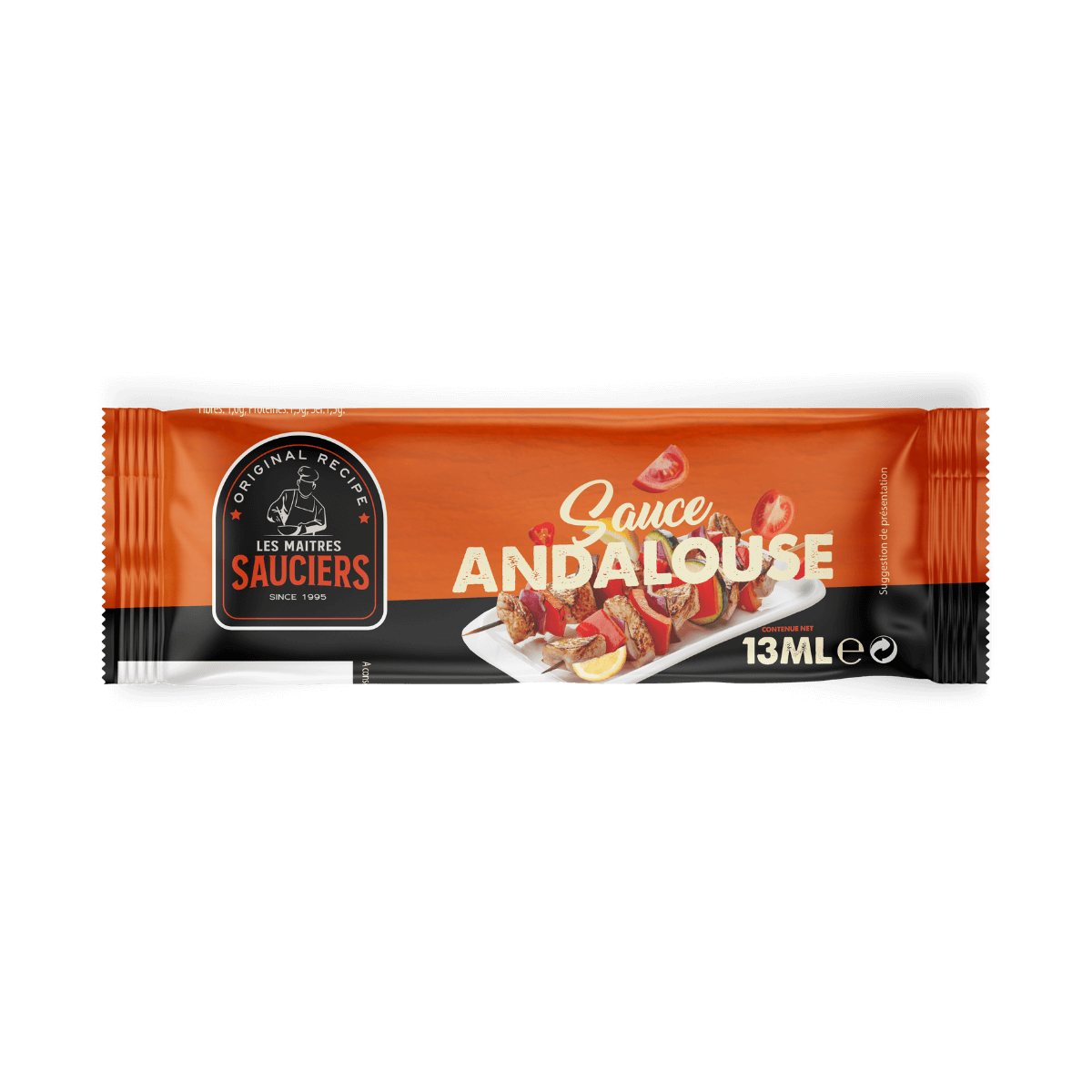 Les Maîtres Sauciers Sauce Andalouse - Stick 13mL Les Maîtres Sauciers Sauce Andalouse - Stick 13mL