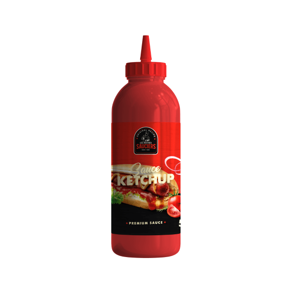 Les Maîtres Sauciers Sauce Ketchup - Bouteille 500mL