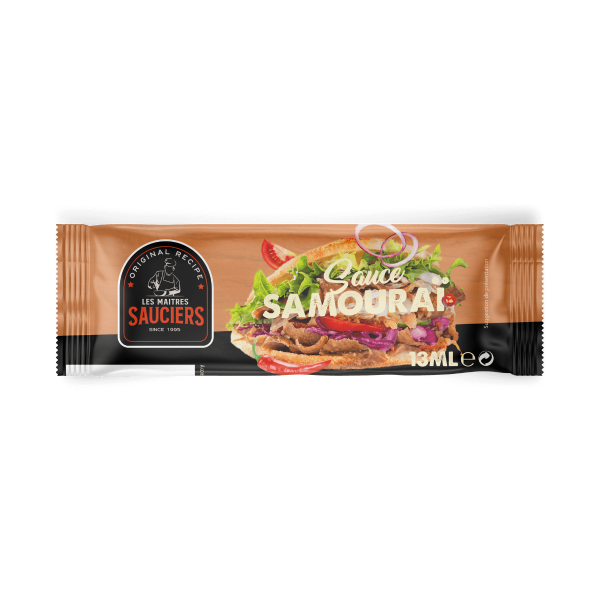 Les Maîtres Sauciers Sauce Samouraï - Stick 13mL Les Maîtres Sauciers Sauce Samouraï - Stick 13mL