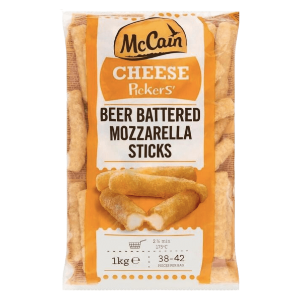 McCain Beer Battered Mozzarella Sticks