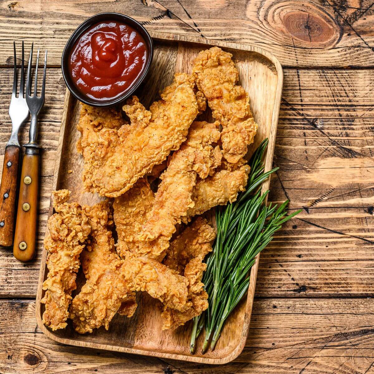 Tenders spicy Tenders spicy