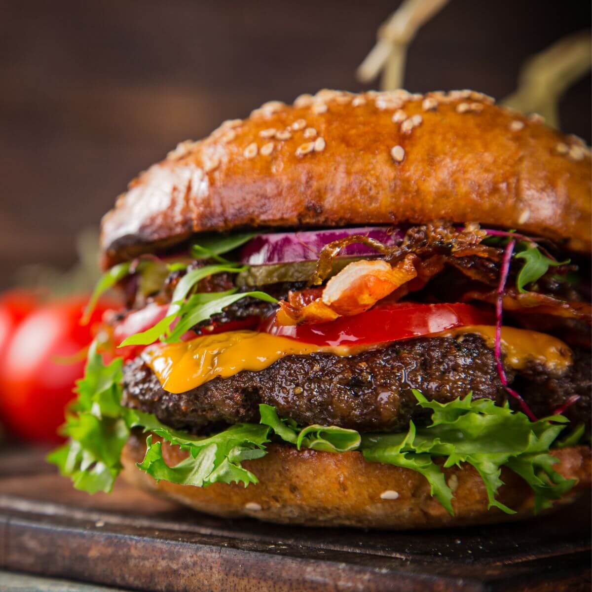 Attayeb steak haché burger Attayeb steak haché burger