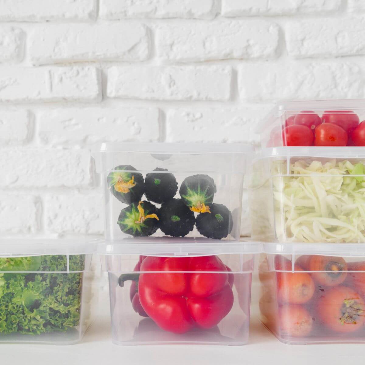 Boîte rectangle 850 mL et couvercle