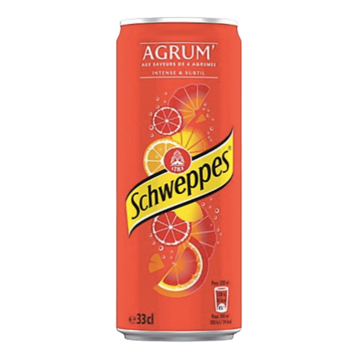 Canettes Schweppes x 24 - Agrum Canettes Schweppes x 24 - Agrum