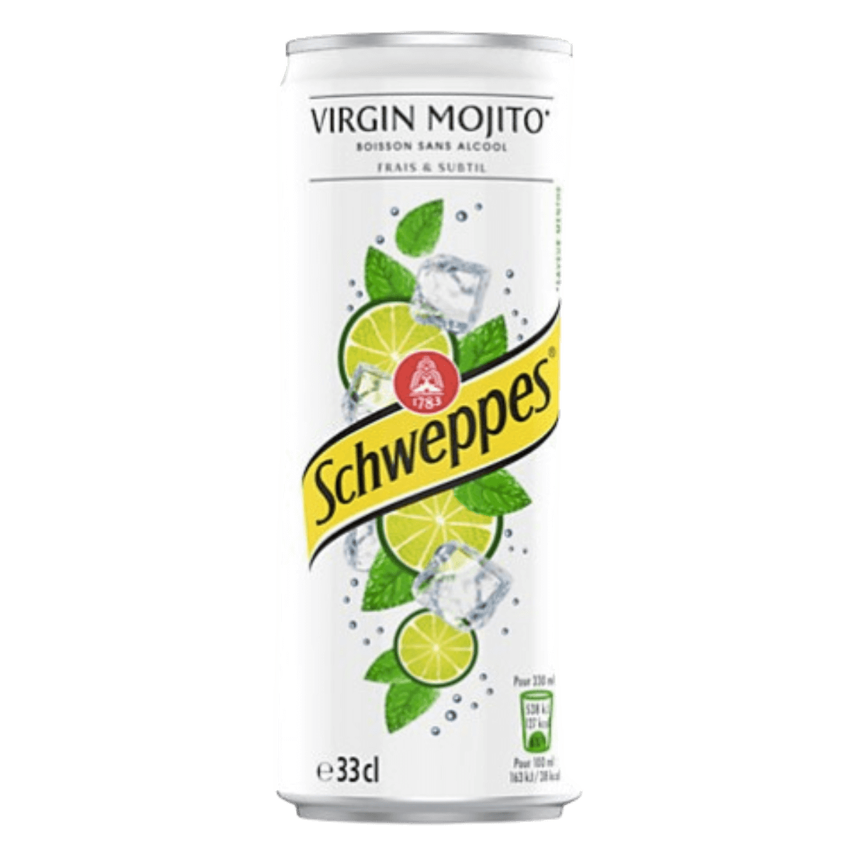 Canettes Schweppes x 24 - Virgin Mojito Canettes Schweppes x 24 - Virgin Mojito