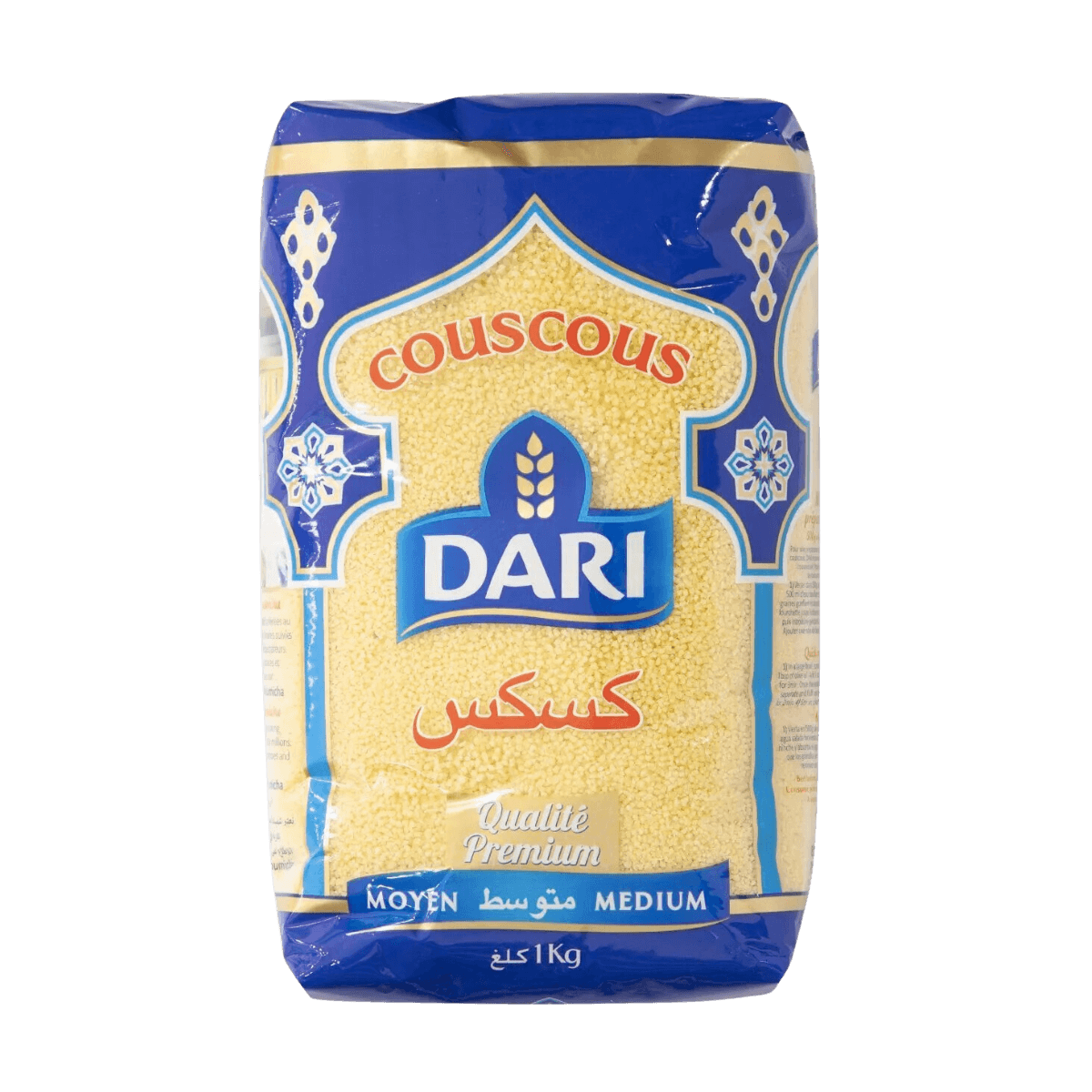 Couscous qualité premium Dari