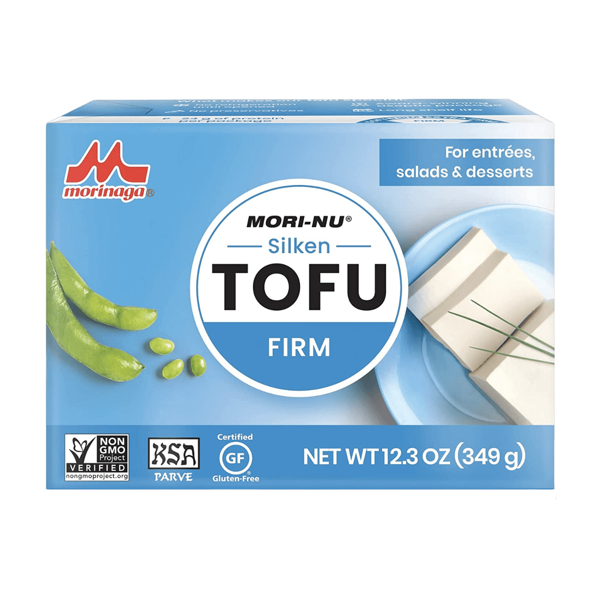 Firm Blue Tofu