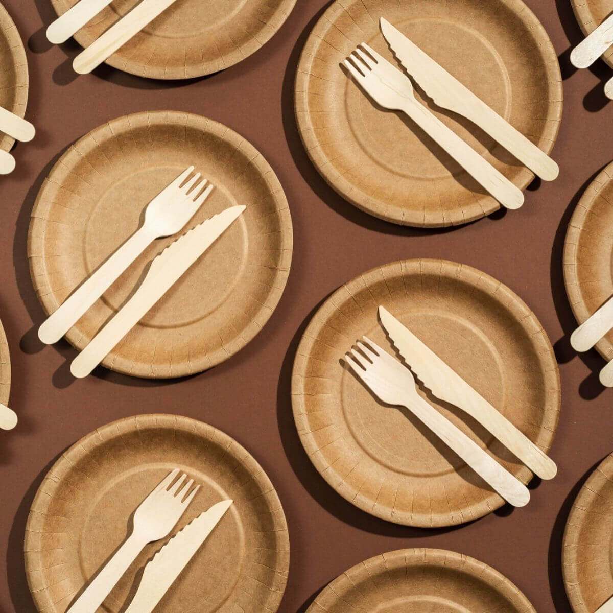 Kit de couvert en bois x 100 Kit de couvert en bois x 100