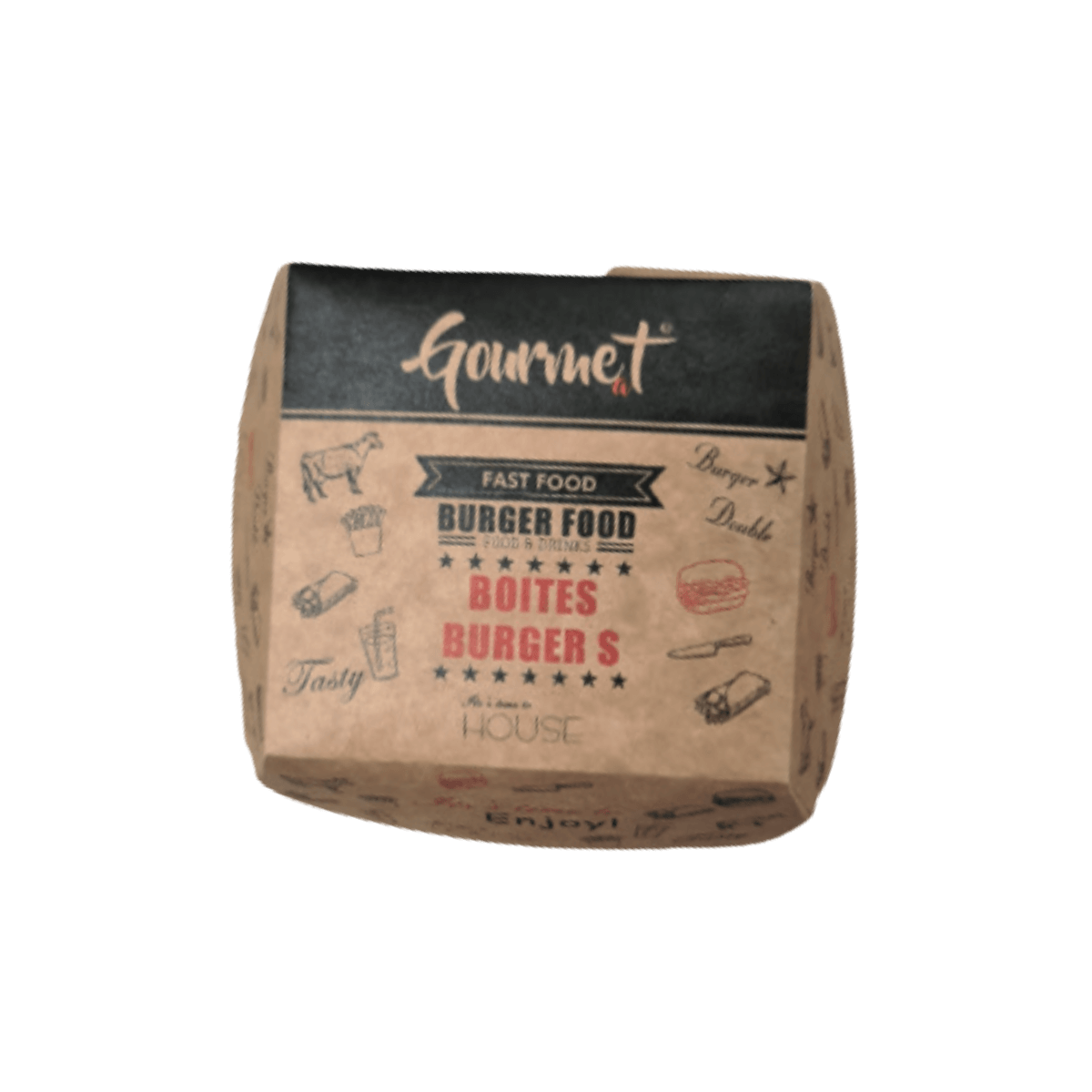 Salamarket Box burger « Gourmet » Taille S