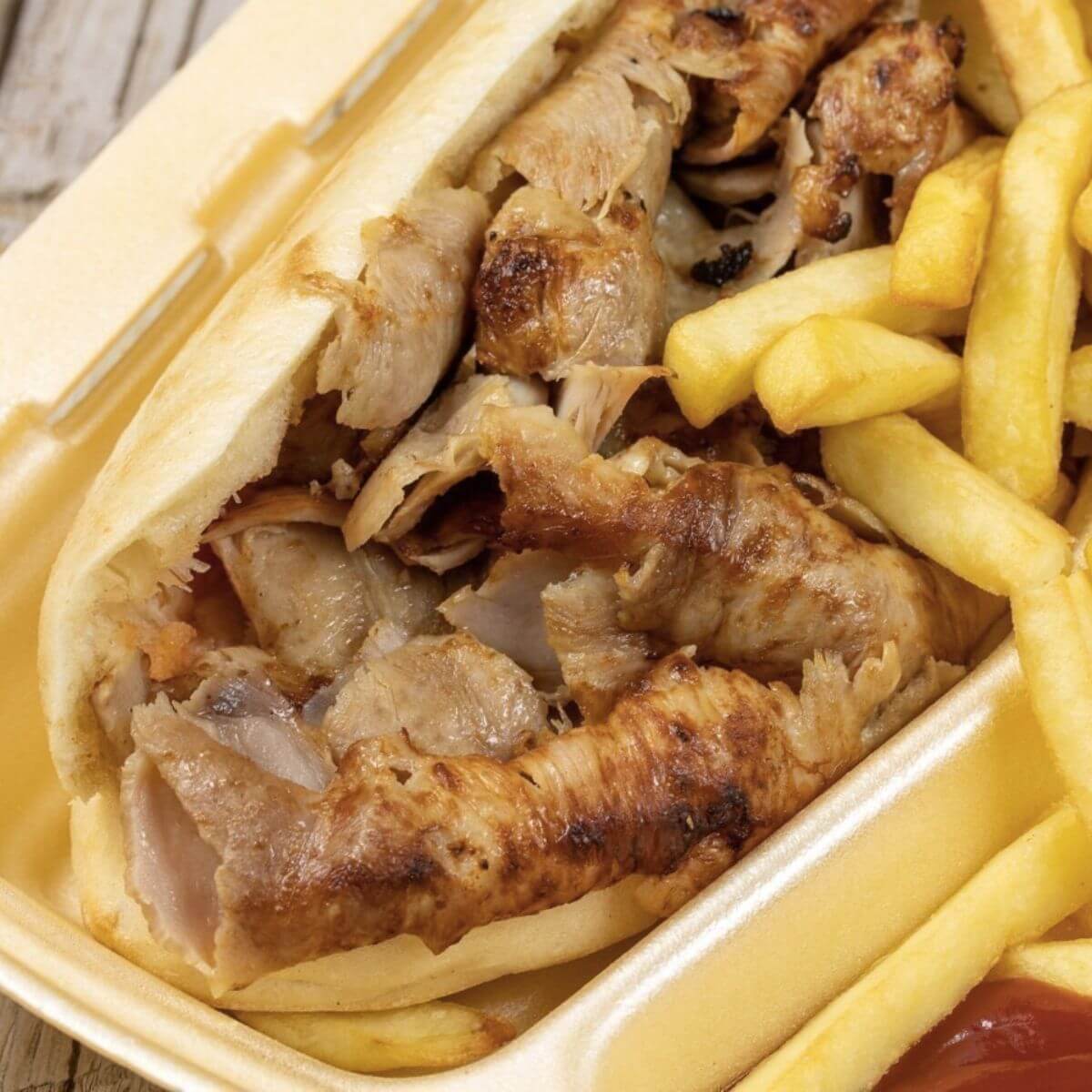 Salamarket Box sandwich kebab HP3 EPP x 150