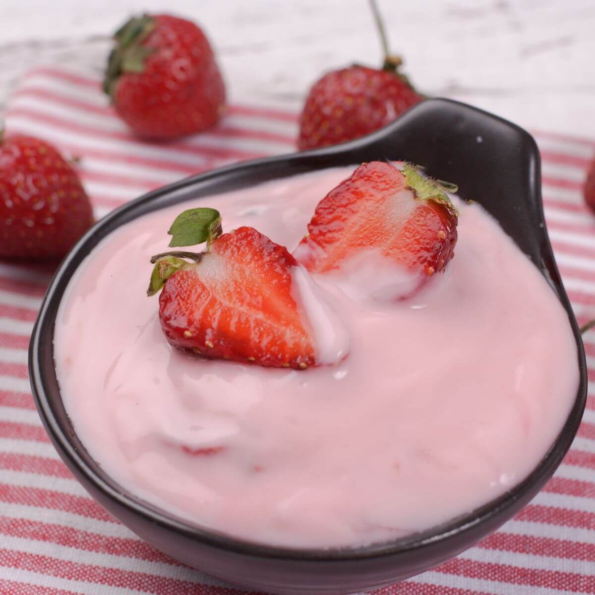 Yaourt saveur fraise Elben