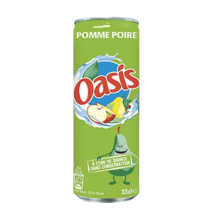 Canettes Oasis Pomme poire