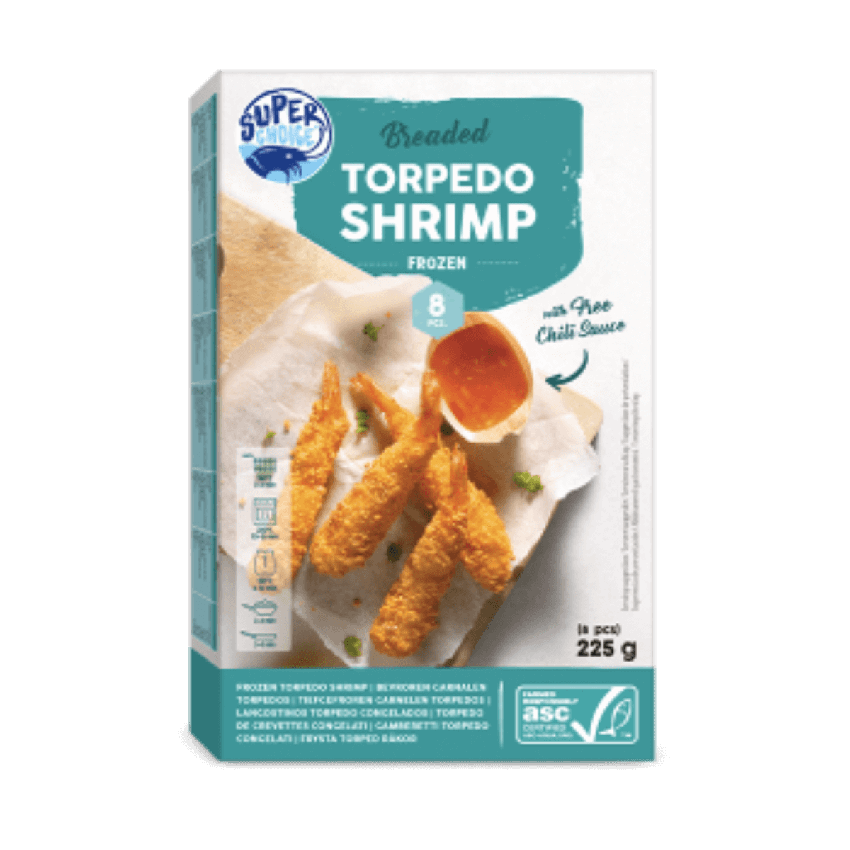 Crevette tempura Torpedo Crevette tempura Torpedo