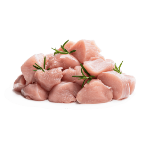 Filet de poulet en cube