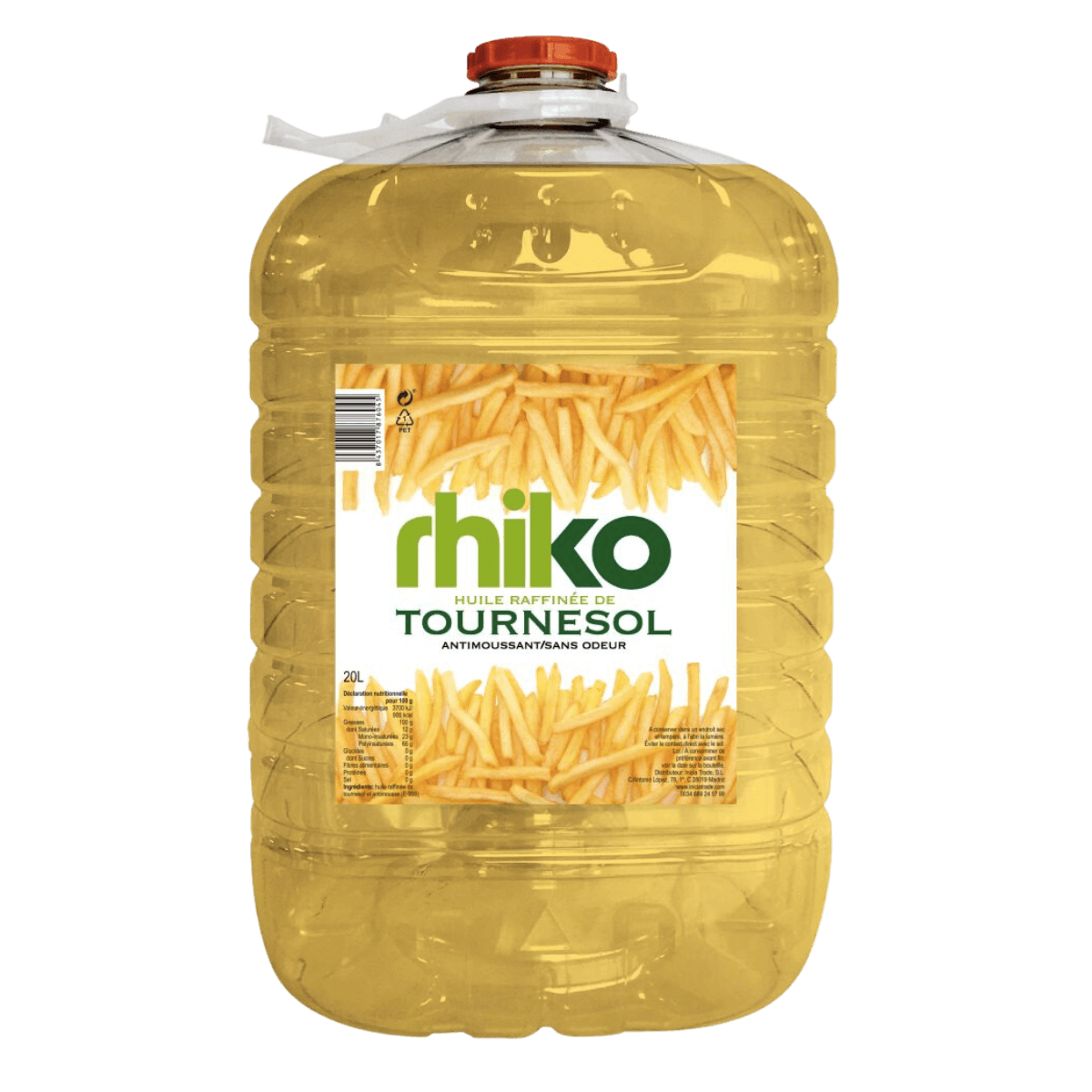 Huile de tournesol 20L Rhiko Huile de tournesol 20L Rhiko