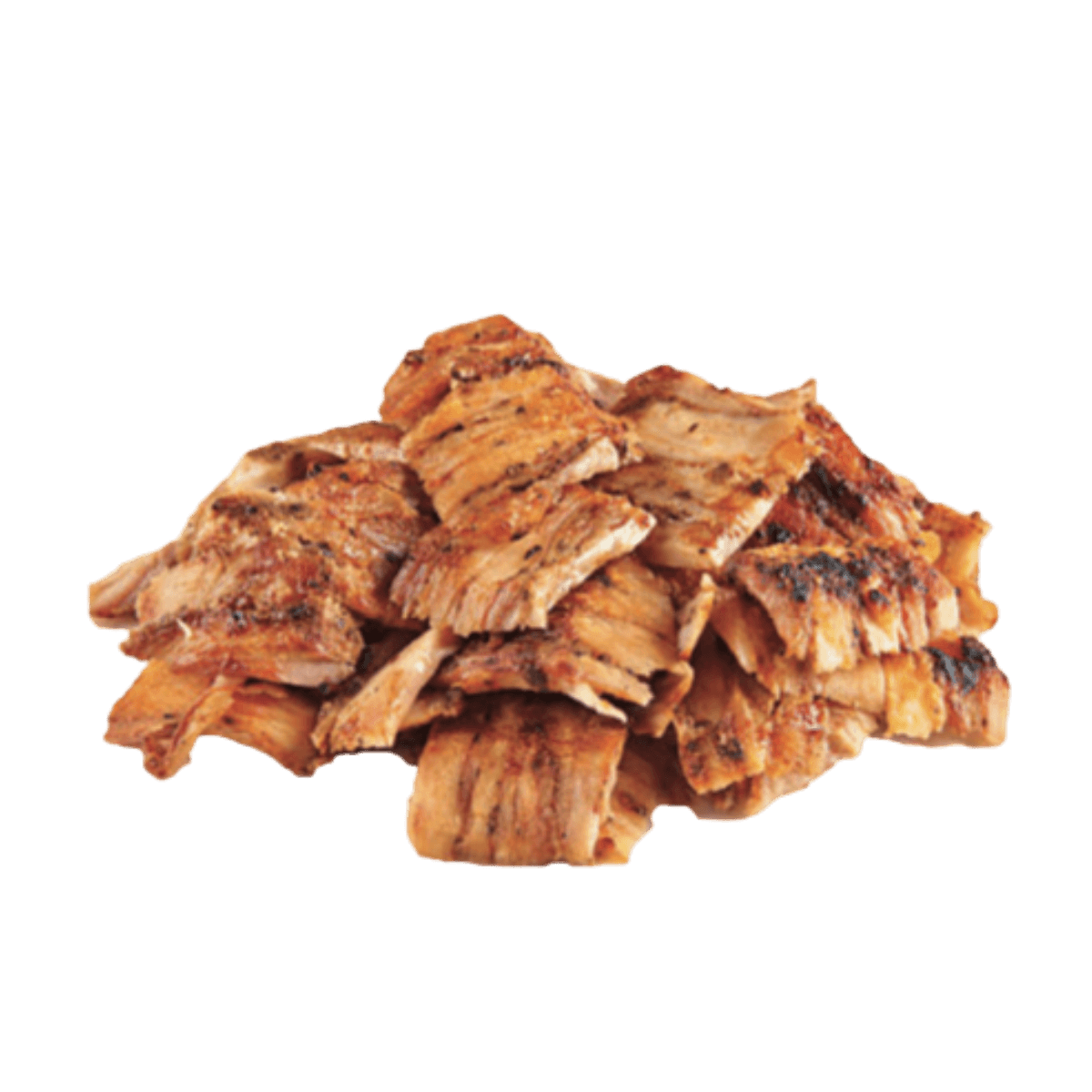 Kebab en lamelles précuites