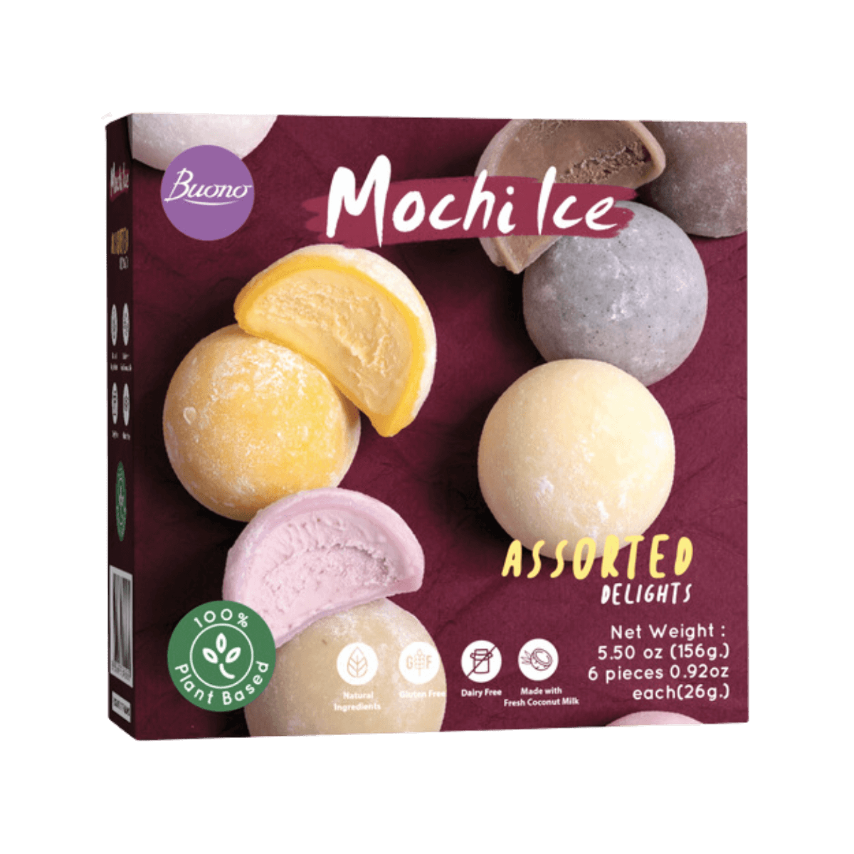 Mochi Ice Assortiment Buono