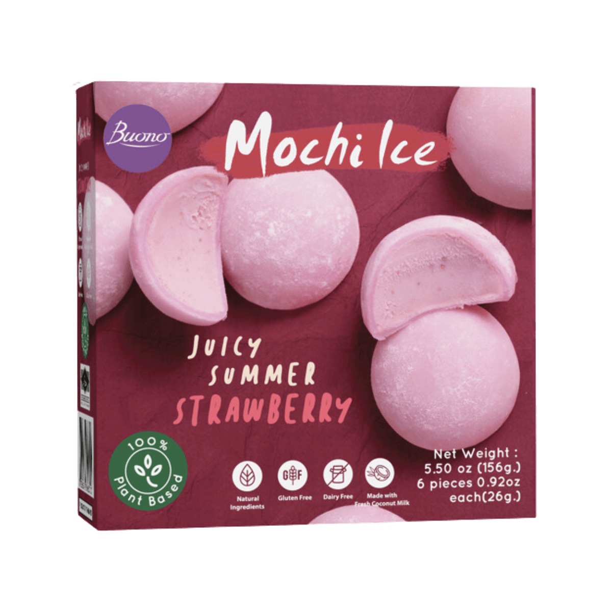 Mochi Ice Fraise Buono