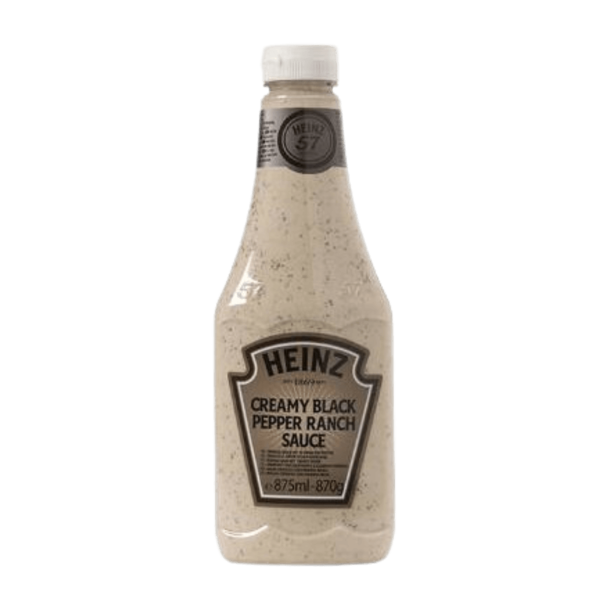 Sauce en bouteille - Heinz - Creamy black pepper