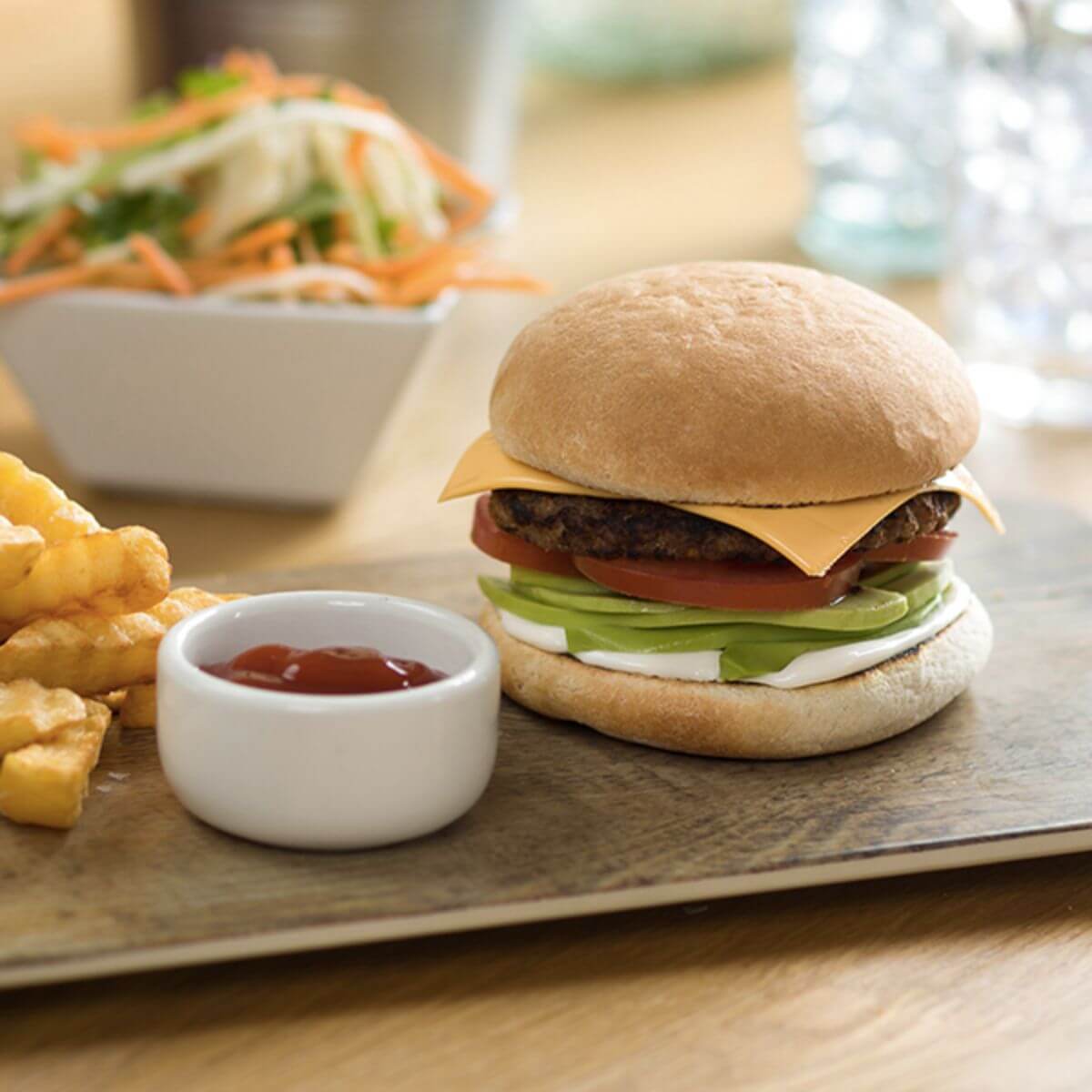 Unseeded Burger Bun Unseeded Burger Bun