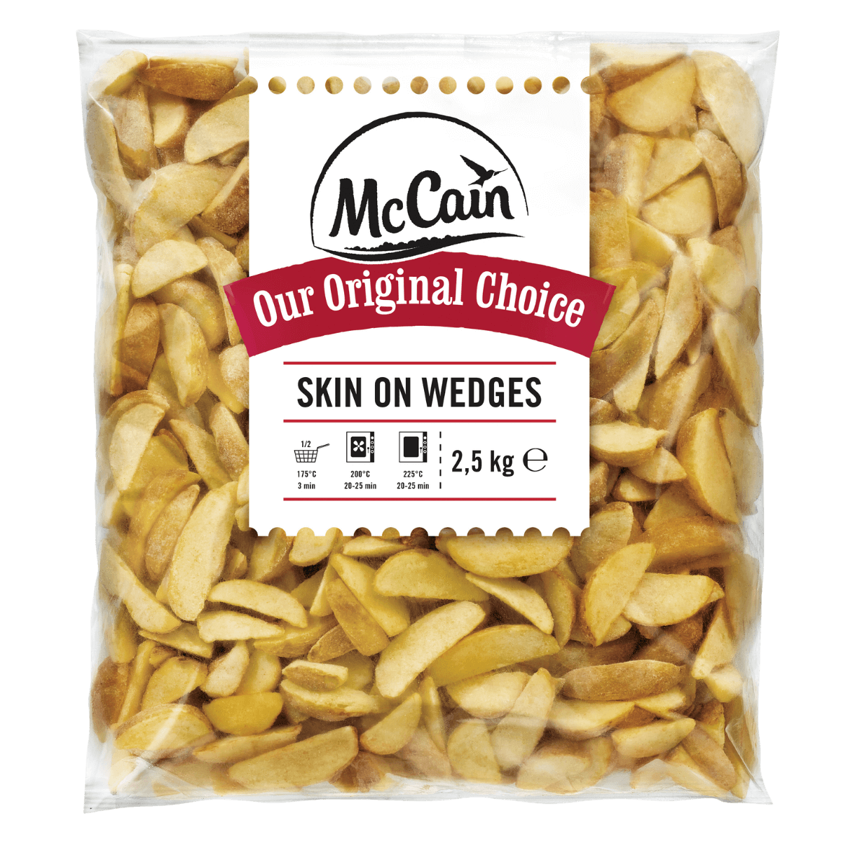 Skin on wedges - McCain